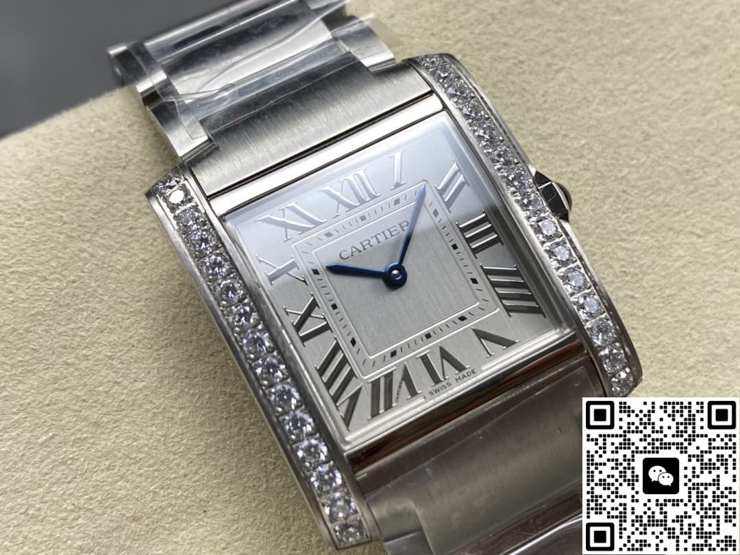 Cartier Tank W4TA0021 8848 Factory Diamond Case