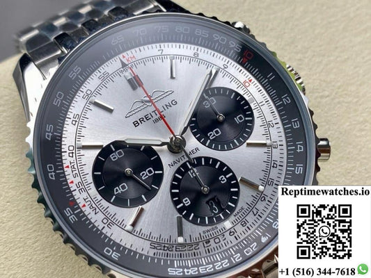 Breitling Navitimer 1 AB0138241G1A1 BLS Factory Date display