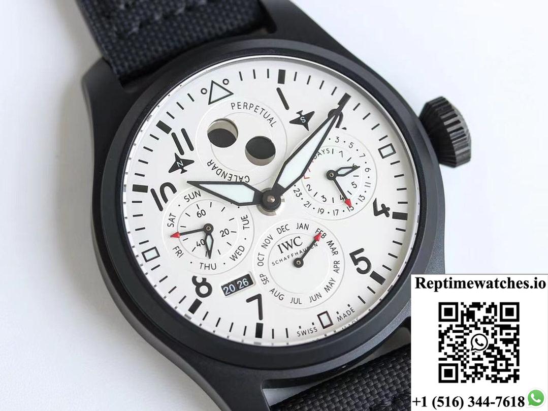 IWC Pilot IW502902 V9 Factory White Dial