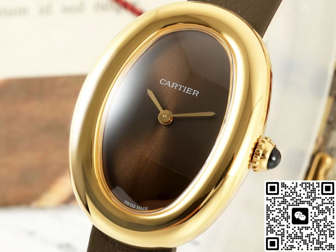 Cartier tub WGBA0031 AF factory brown dial