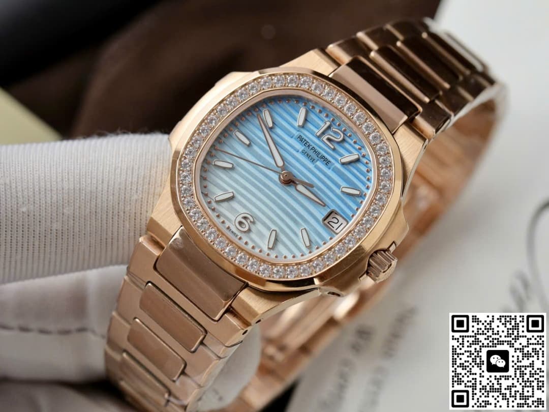 Patek Philippe Nautilus 7010R GR Factory Date Display