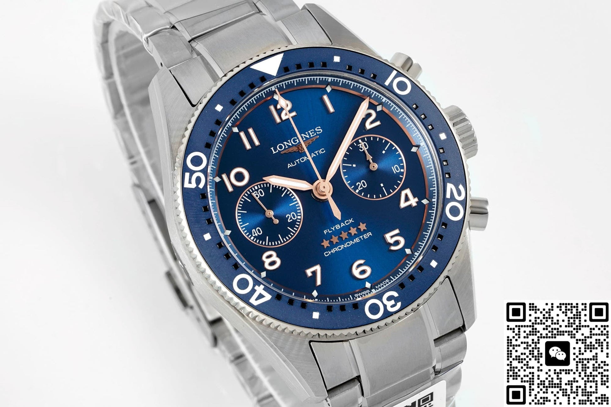 Longines Spirit L3.821.4.93.6 AF Factory Flyback