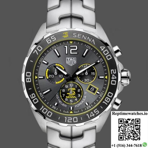 Tag Heuer F1 Caz101Af.Ba0637 Luminous Hour Markers-Rep Time Watches