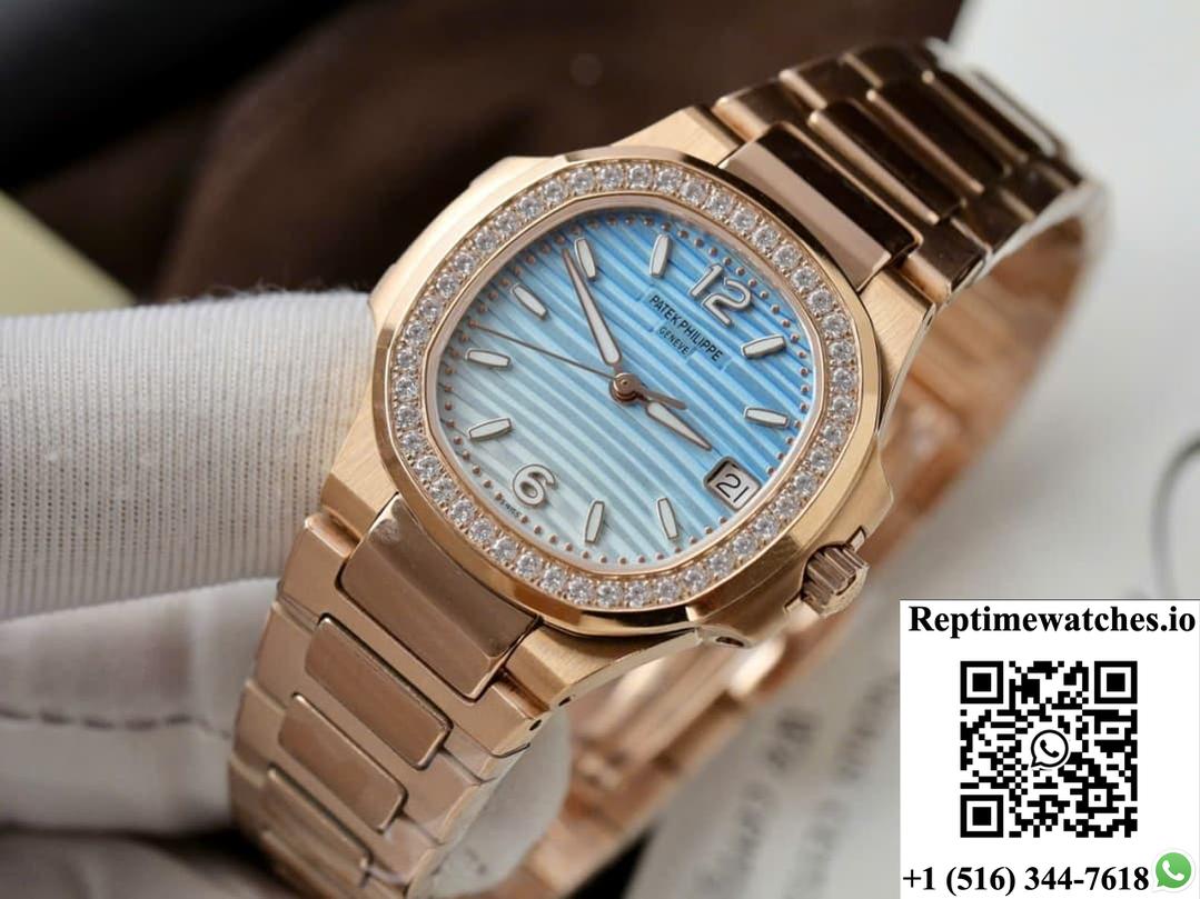 Patek Philippe Nautilus 7010R GR Factory Date Display