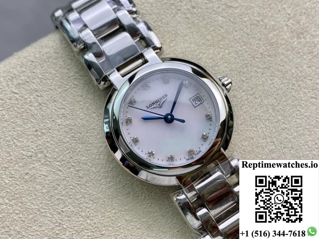 Longines Elegant L8.122.4.87.6 Gs Factory Stainless Steel Case-Rep Time Watches