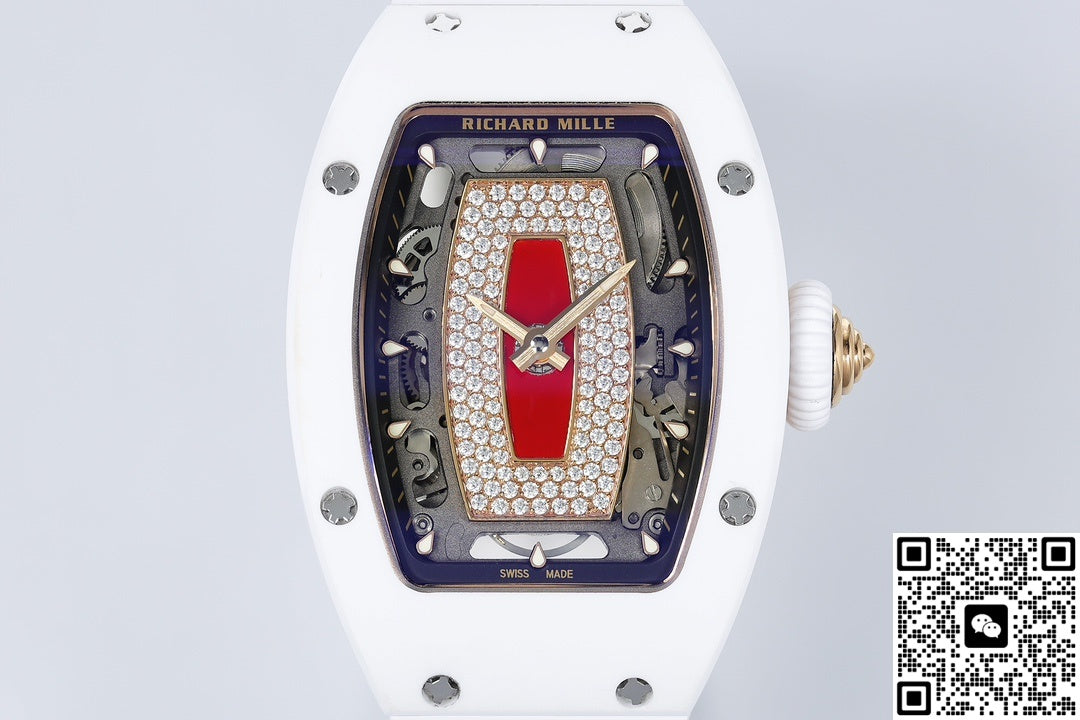 Richard Mille Ladies RM07-01 ZF Factory White Ceramics