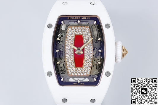 Richard Mille Ladies RM07-01 ZF Factory White Ceramics