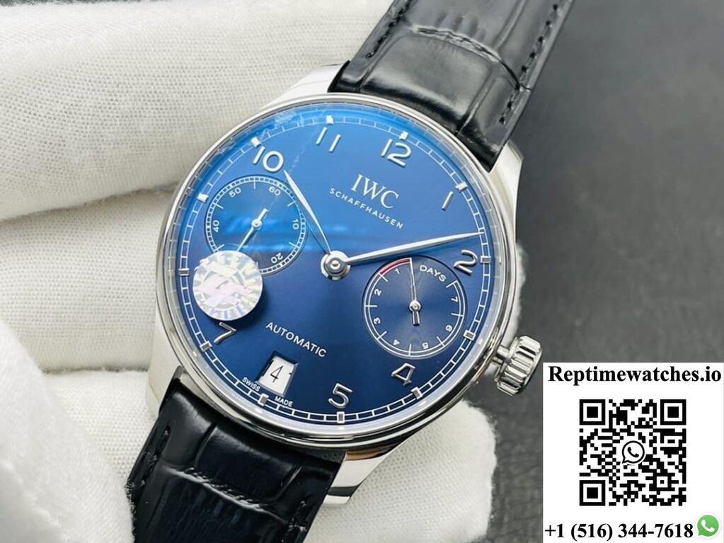 IWC PORTUGUESE IW500710 ZF FACTORY V5 DATE DISPLAY