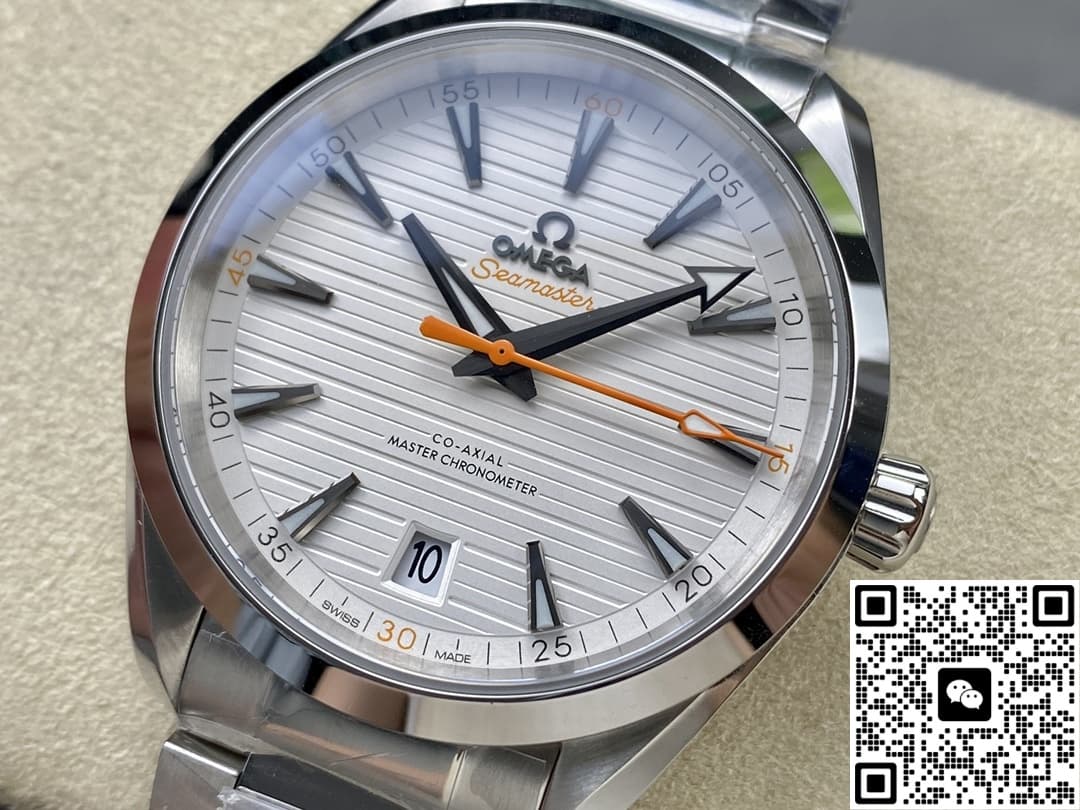 Omega Seamaster 220.10.41.21.02.001 N1 factory silver-white dial