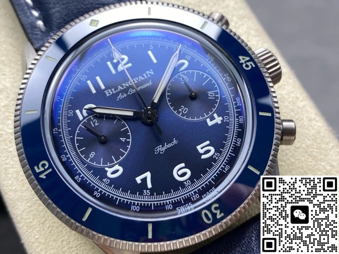 Blancpain Air Commander AC02-12B40-63B TW Factory Blue Dial