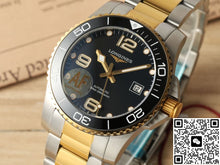 Longines Concas L3.782.3.56.7 AF factory ceramic bezel