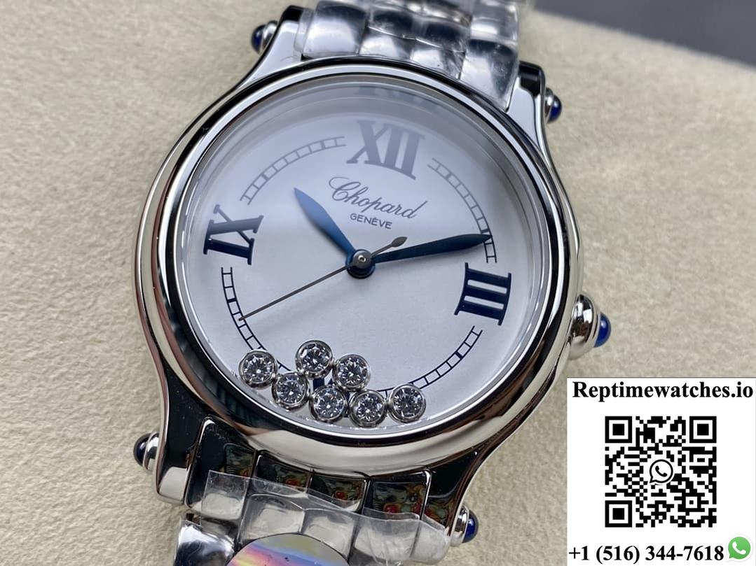 Chopard Happy Sport 278610-3001 Rf Factory Stainless Steel Case-Rep Time Watches