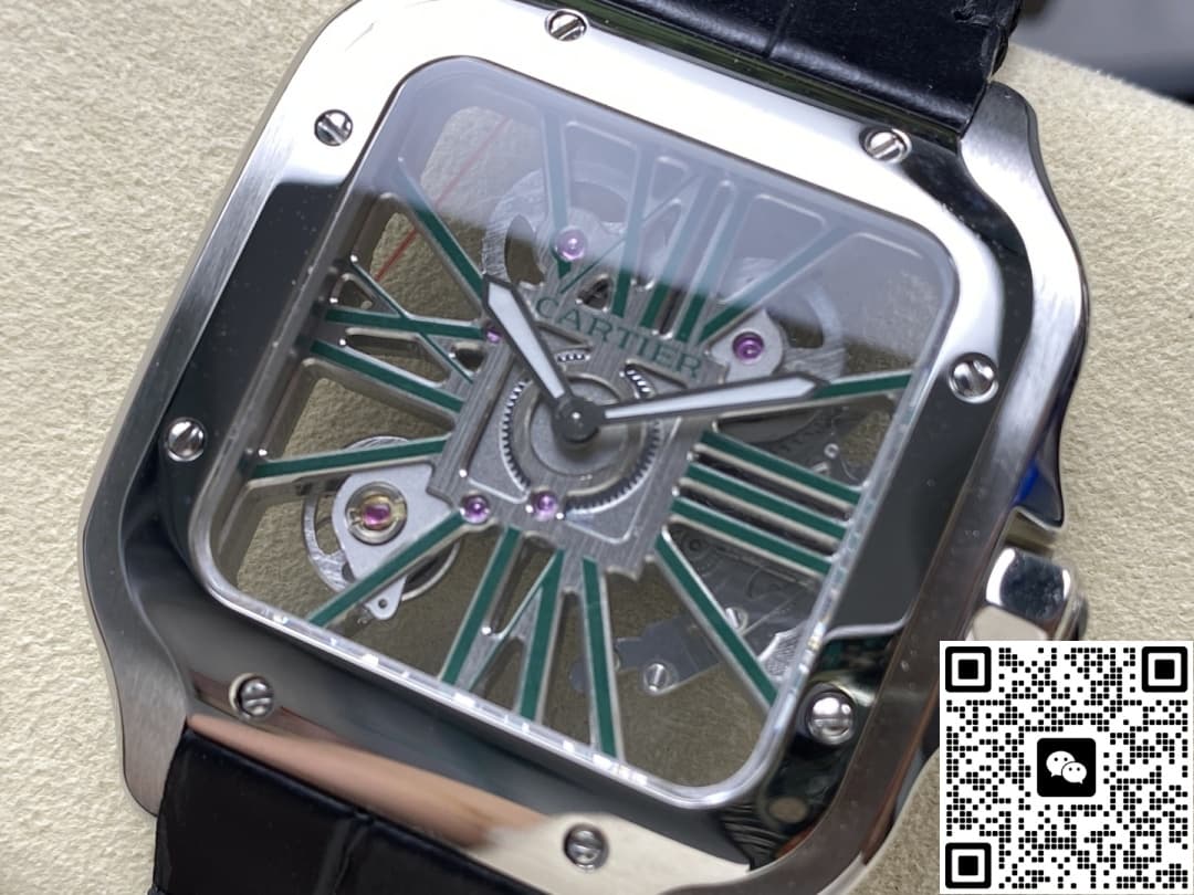 Cartier Santos WHSA0028 THB factory hollow dial