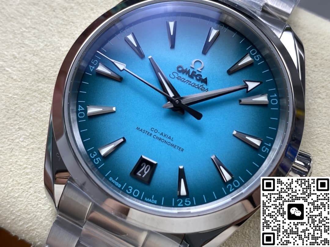 Omega Seamaster 220.10.41.21.03.006 VS Factory Turquoise