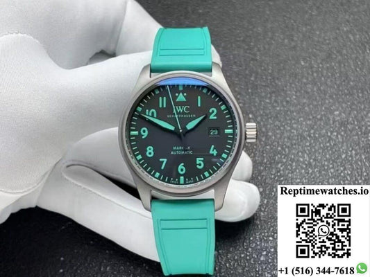 IWC PILOT’S WATCH IW328210 M+ FACTORY DATE DISPLAY