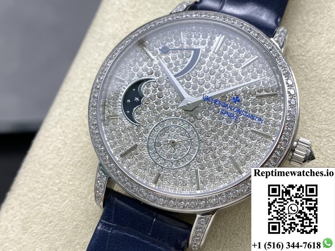 Vacheron Constantin Traditionnelle 7006T-000G-B913 Tw Factory Diamond Case-Rep Time Watches