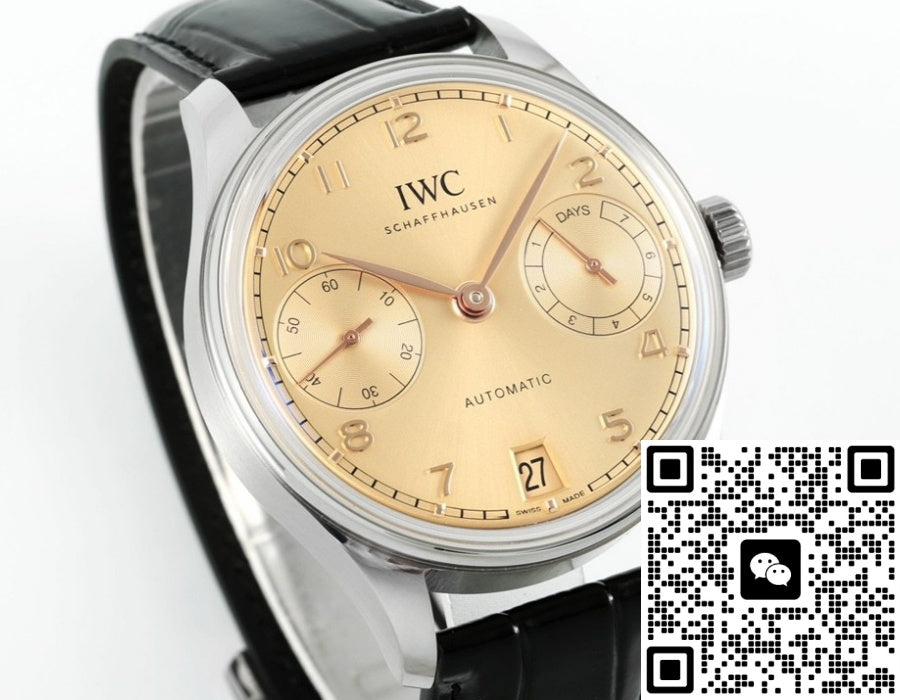 IWC Portuguese IW501705 APS factory transparent case back