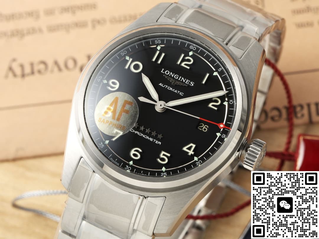 Longines Spirit L3.811.4.53.6 AF factory black dial