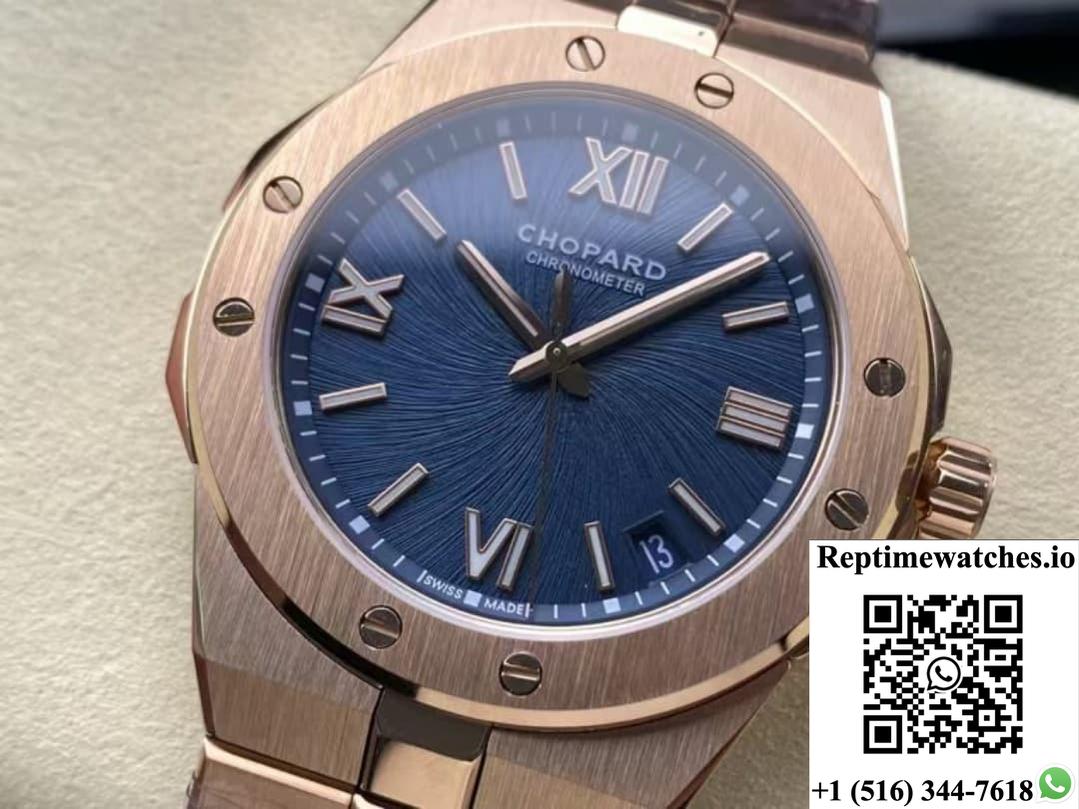 Chopard Snow Mountain Pride Wing 295363-5001 Gh Factory Rose Gold-Rep Time Watches
