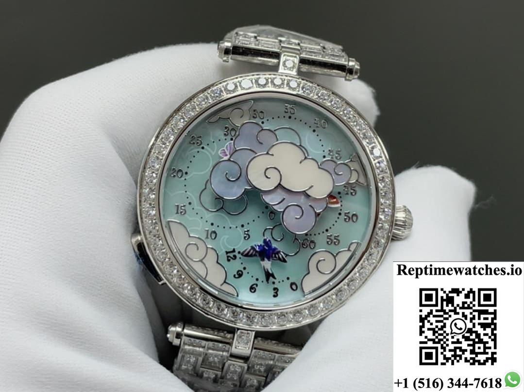 Van Cleef & Arpels Poetic Complexity VCARO8OD00 5G Factory Diamond Case