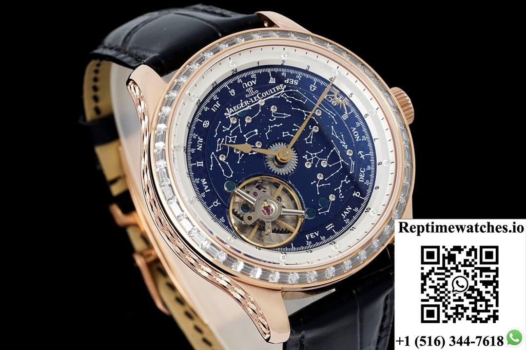 Jaeger-Lecoultre Master Rms Factory Tourbillon Leather Strap-Rep Time Watches