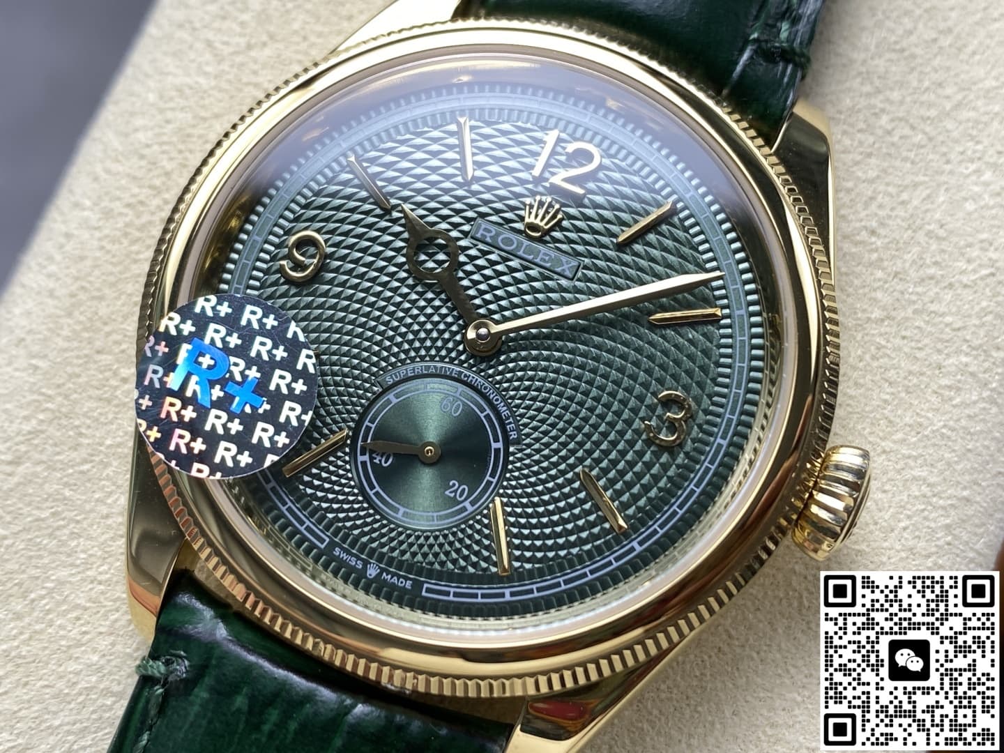 Rolex Perpetual 1908 m52508-0003 R+ factory green dial