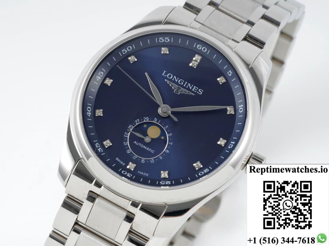 Longines Master Collection L2.919.4.97.6 Aps Factory Blue Dial-Rep Time Watches