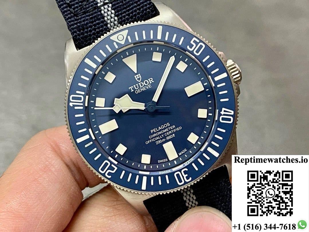 Tudor Pelagos M25707B-24-0001 M+ Factory Titanium Case-Rep Time Watches