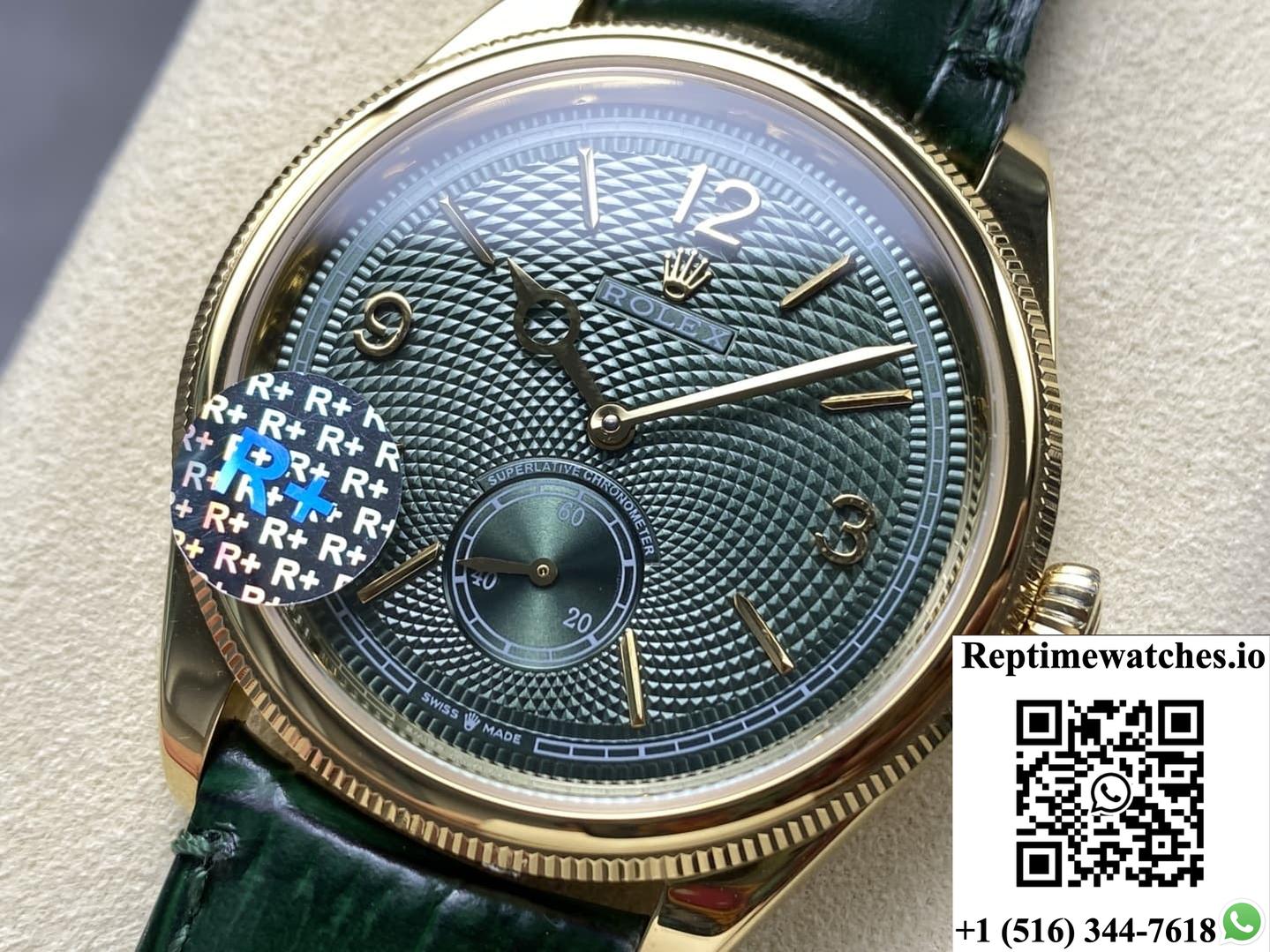 Rolex Perpetual 1908 m52508-0003 R+ factory green dial