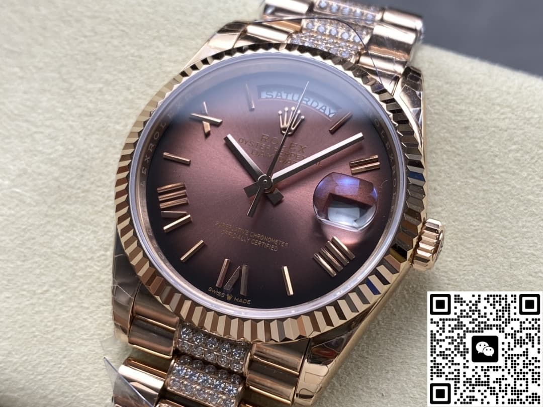 Rolex Day-Date M128235-0076 8+ Factory Large Calendar