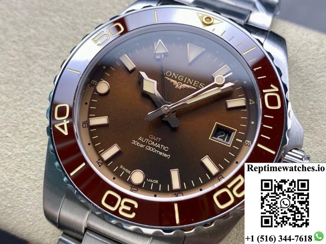 Longines Sports L3.790.4.66.6 Gr Factory Dual Time Zone-Rep Time Watches