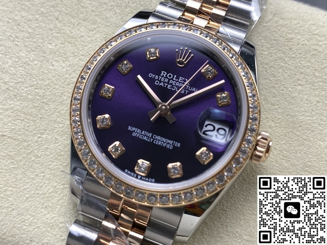 Rolex Datejust M279381RBR-0015 AR Factory Diamond Bezel