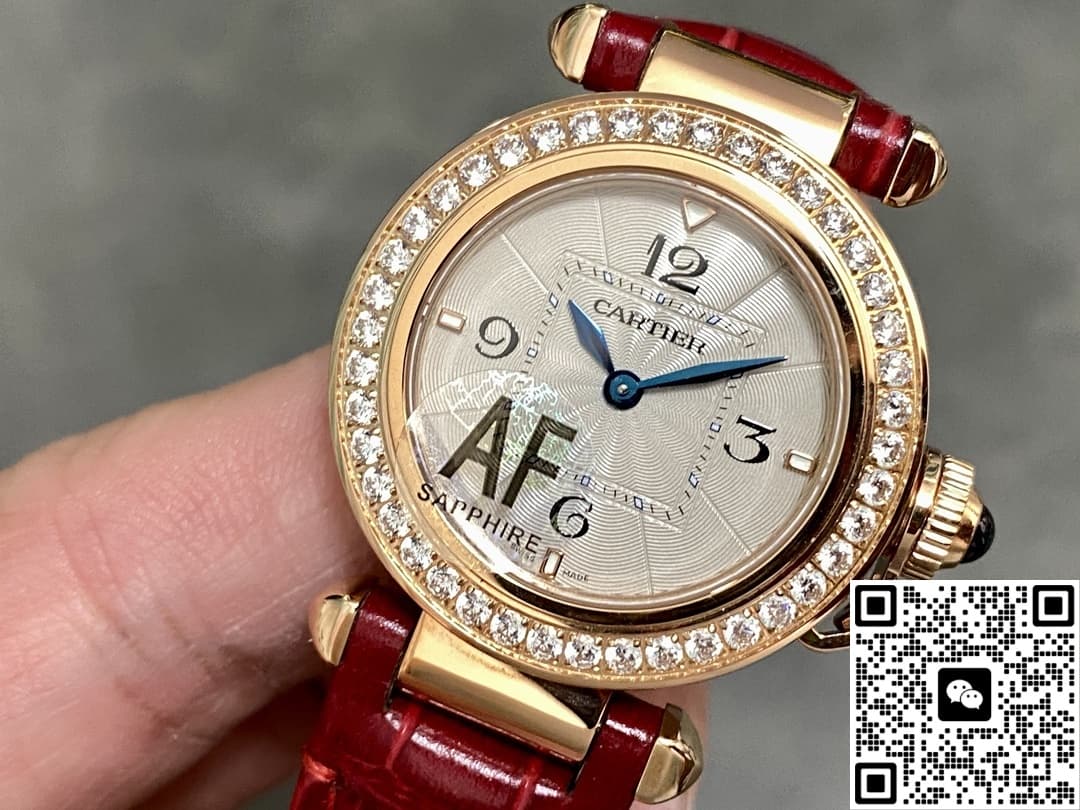 Cartier Pasha WJPA0018 AF Factory White Dial