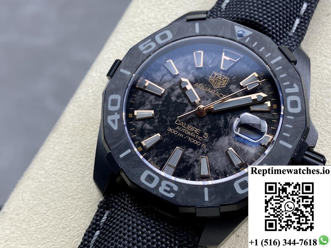 Tag Heuer Aquaracer Wbd218A.Fc6445 Tar Factory Black Dial-Rep Time Watches