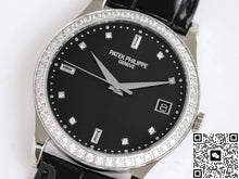 Patek Philippe Calatrava 5297G-001 TW Factory Alligator Leather Strap
