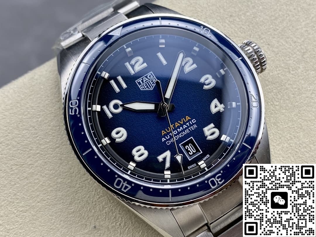 TAG Heuer AUTAVIA WBE5116.EB0173 blue dial