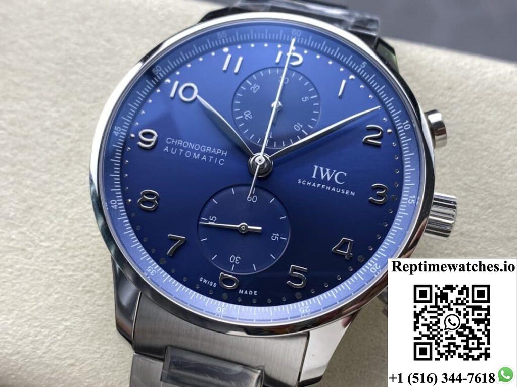 IWC PORTUGAL IW371606 ZF FACTORY STAINLESS STEEL STRAP