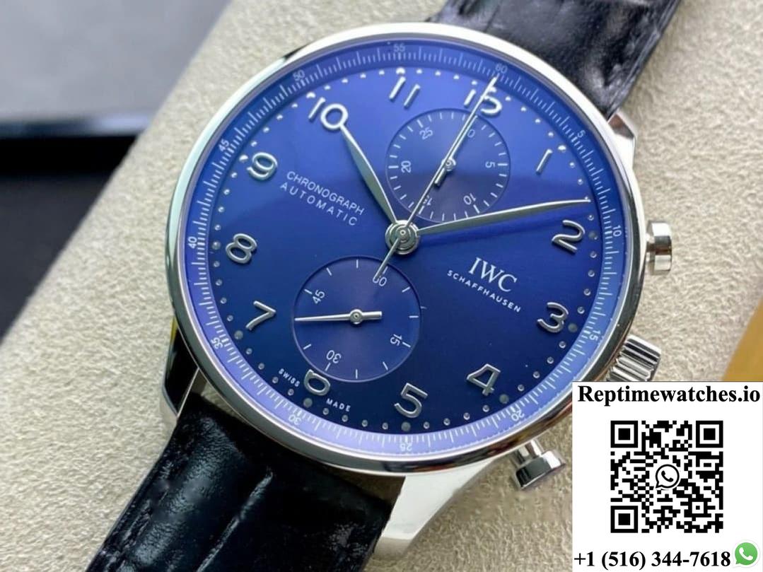 IWC Portugal IW371491 ZF factory chronograph function
