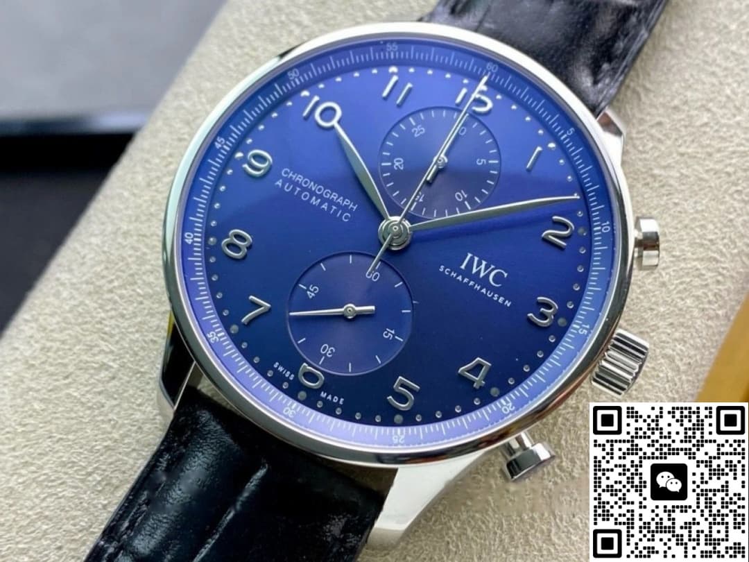 IWC Portugal IW371491 ZF factory chronograph function