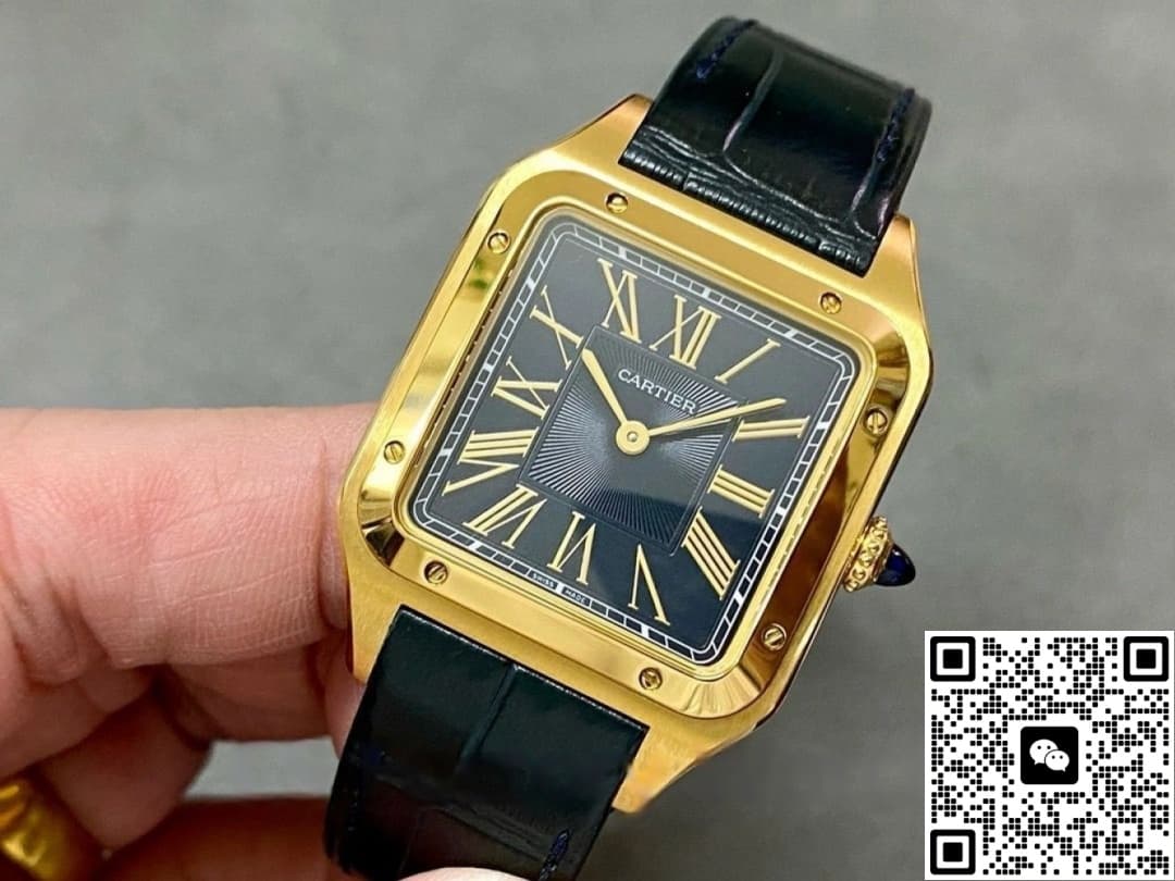 Cartier Santos WGSA0077 F1 factory gold color case