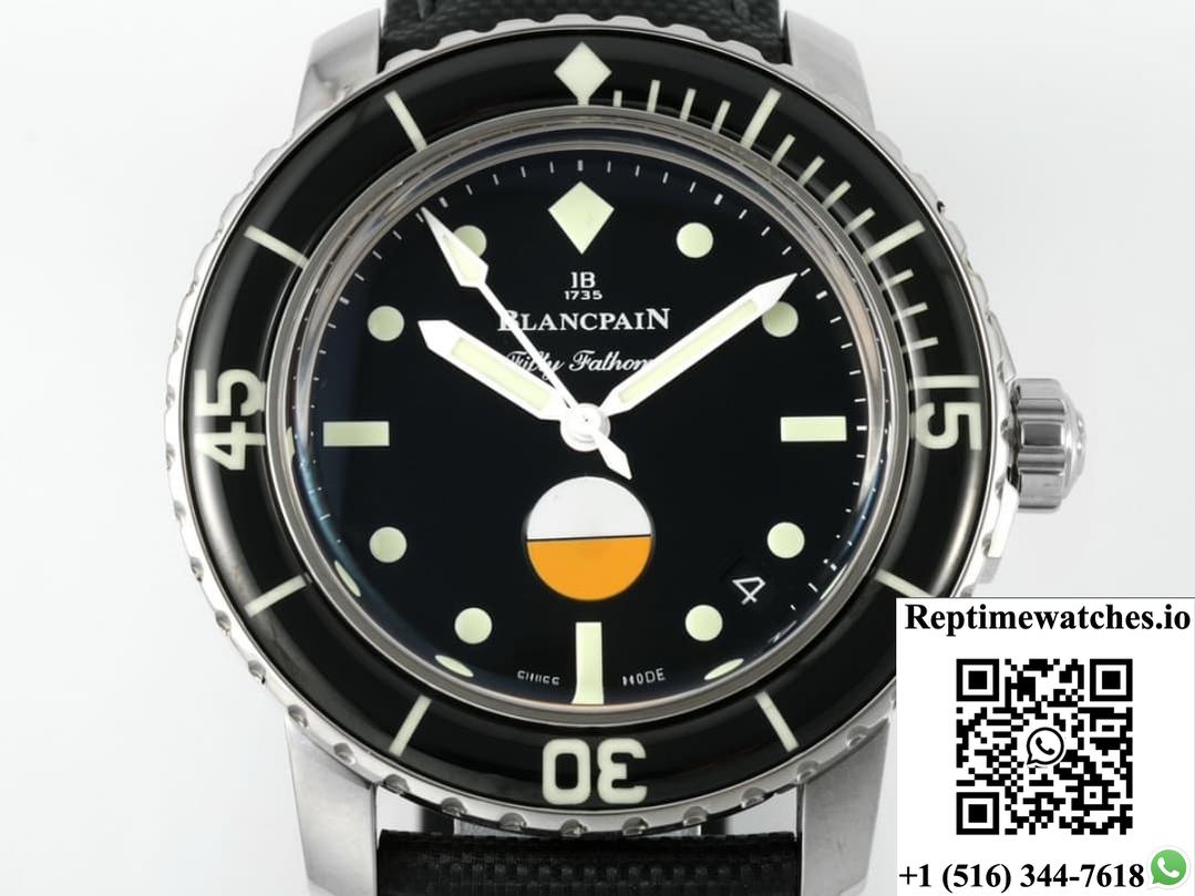 Blancpain Fifty Fathoms 5008-11B30-Naba Zf Factory Stainless Steel Case-Rep Time Watches