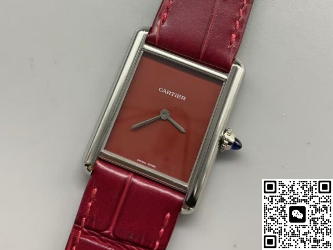 Cartier Tank WSTA0054 F1 Factory Square Dial