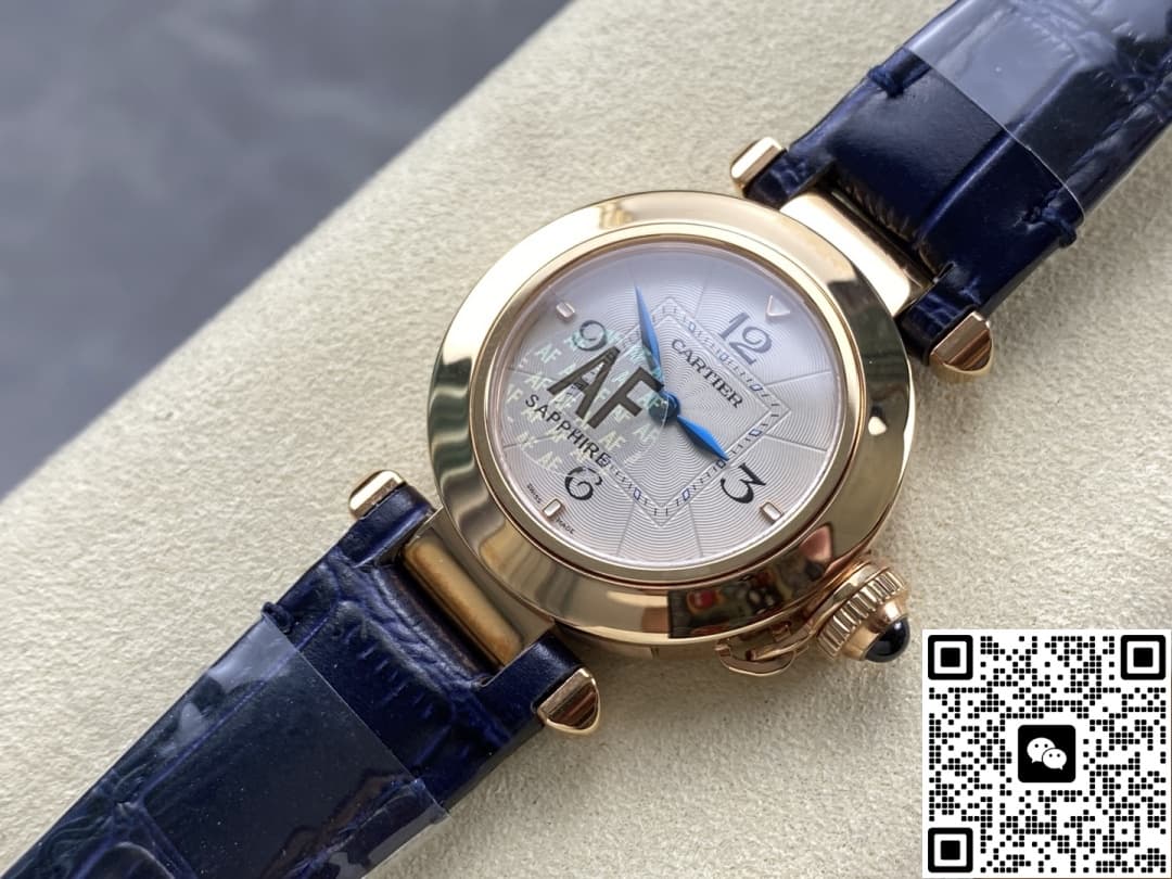 Cartier Pasha WGPA0027 AF Factory Silver-white Dial