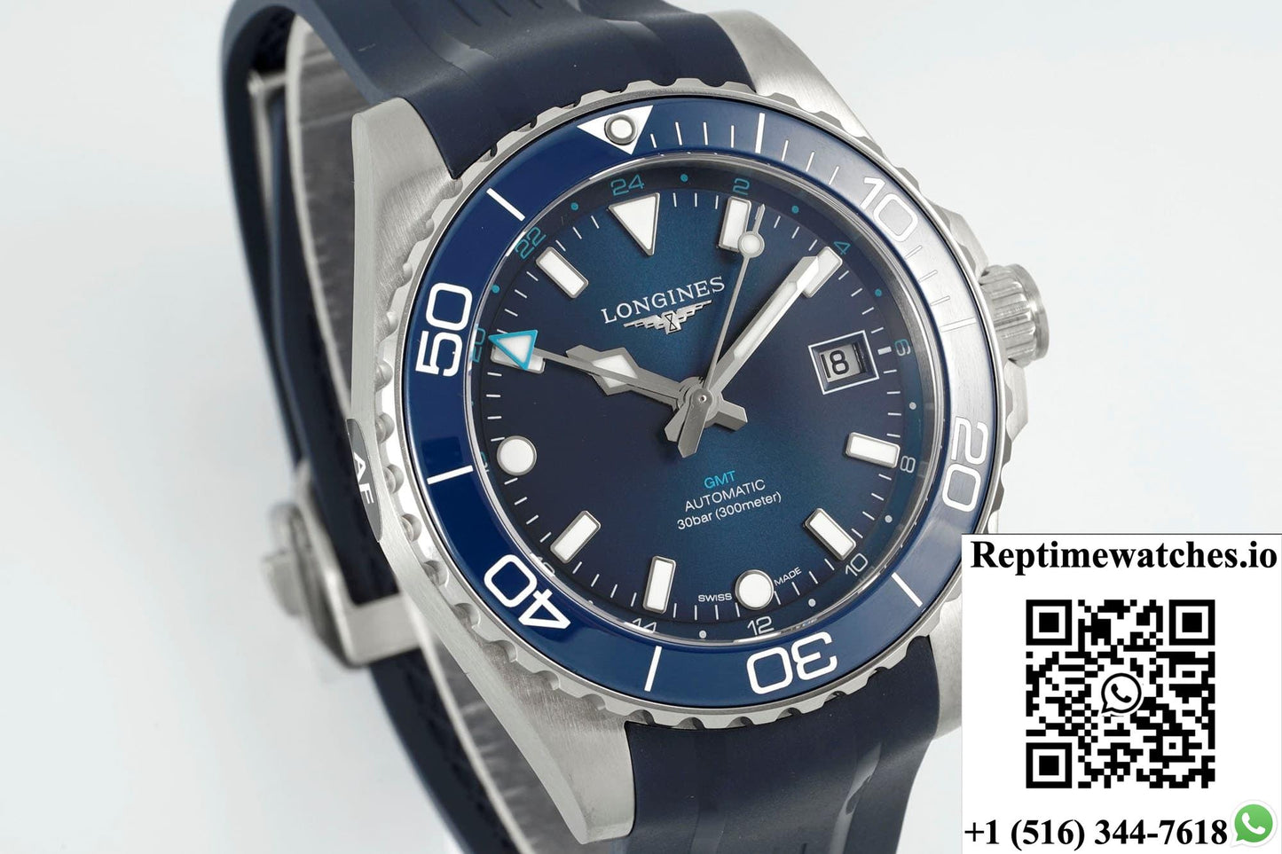 Longines Concas L3.790.4.96.9 AF Factory Dual Time Zone