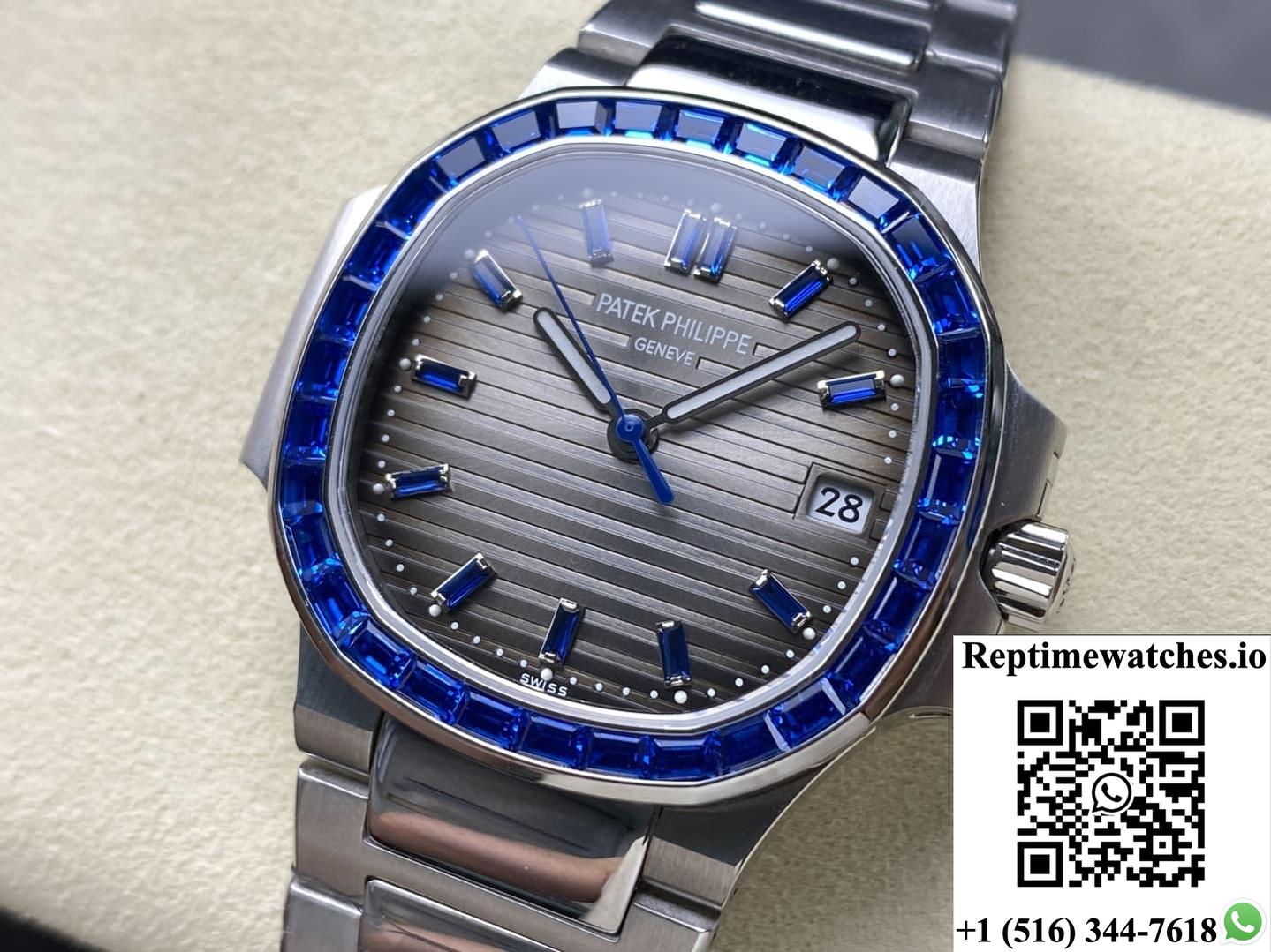 Patek Philippe Nautilus 5711 GR Factory Stainless Steel Strap