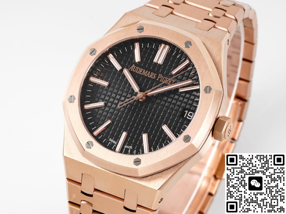 AP Royal Oak 15510OR.OO.1320OR.04 APS Factory Black Dial