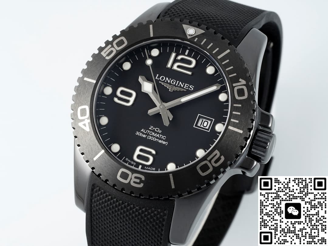 Longines Concas L3.784.4.56.9 AF factory rubber strap