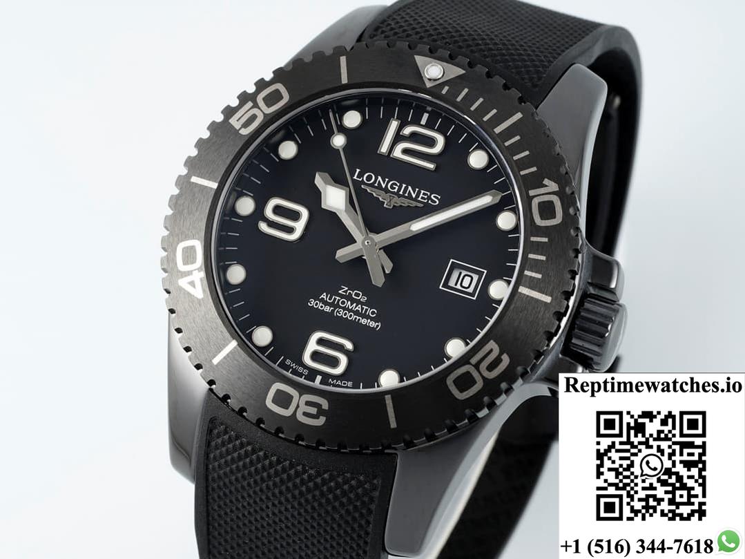 Longines Concas L3.784.4.56.9 AF factory rubber strap