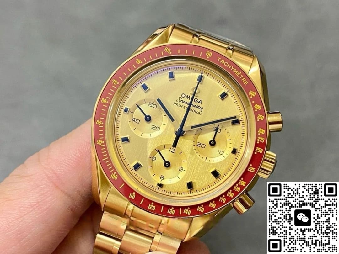 Omega Speedmaster 310.60.42.50.99.001 OM factory gold strap