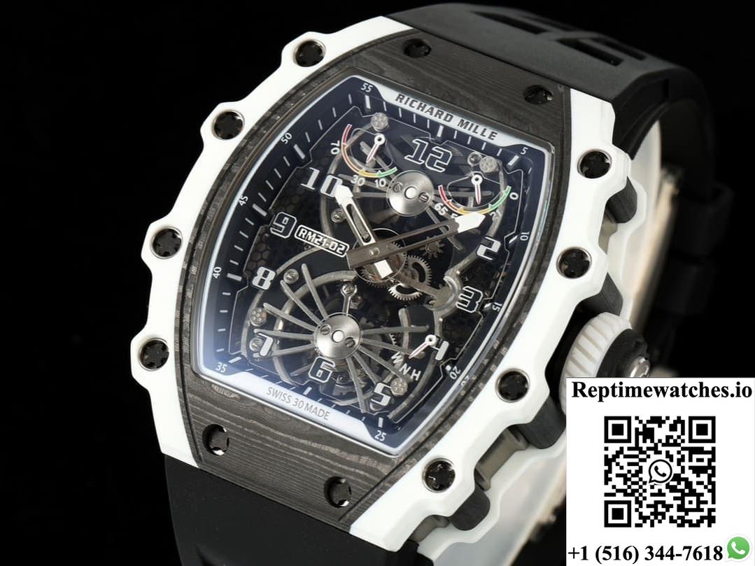 Richard Miller RM21-02 NEW Factory Tourbillon Skeleton Dial